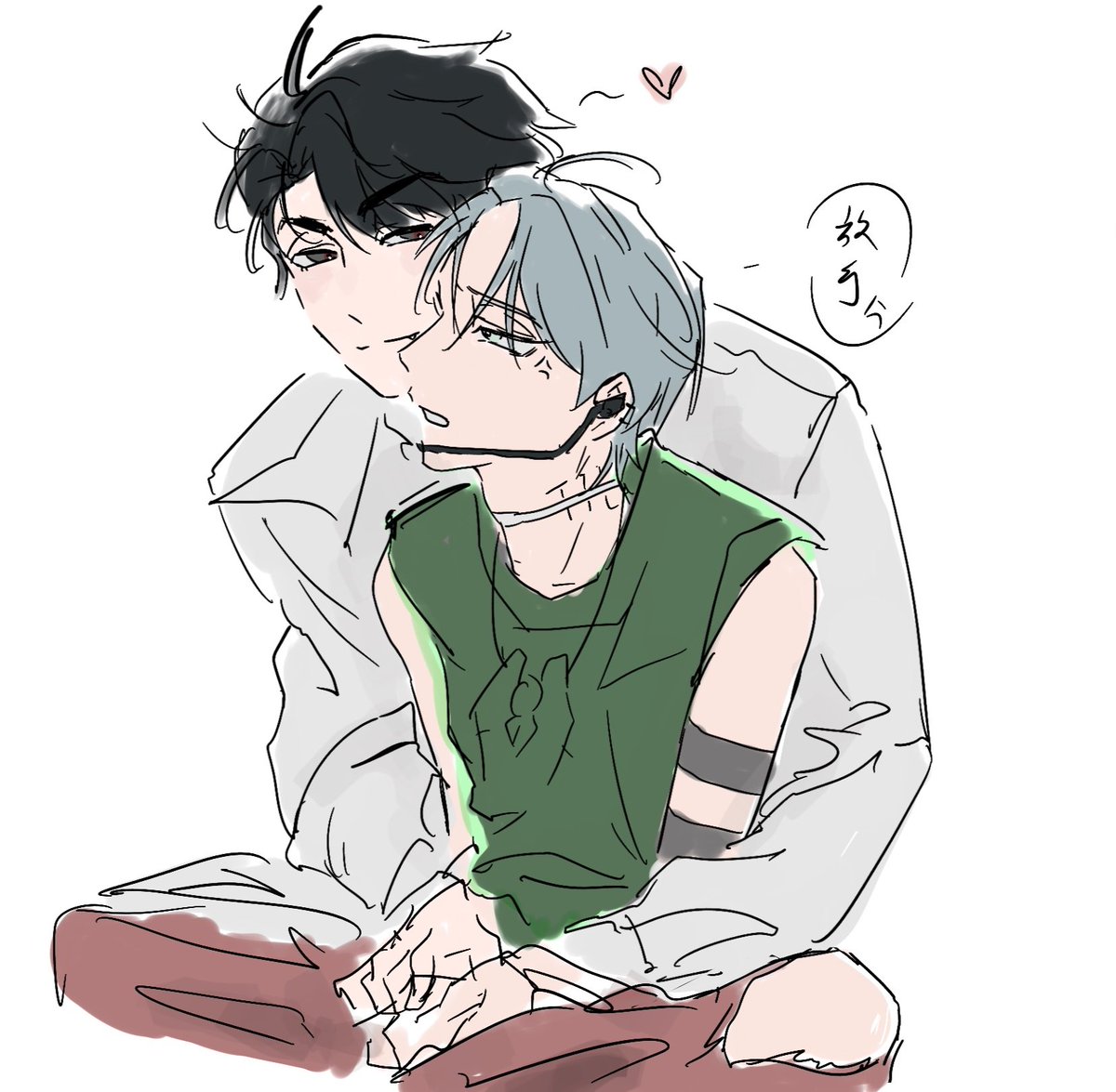 jin_qingsf's tweet photo. #ALNST #에이스테 #ivantill
画了杭州aso看到的一对r6 ivan x r7 till……真的好可爱🥺🥺🥺 https://t.co/eafr5Ci3hg