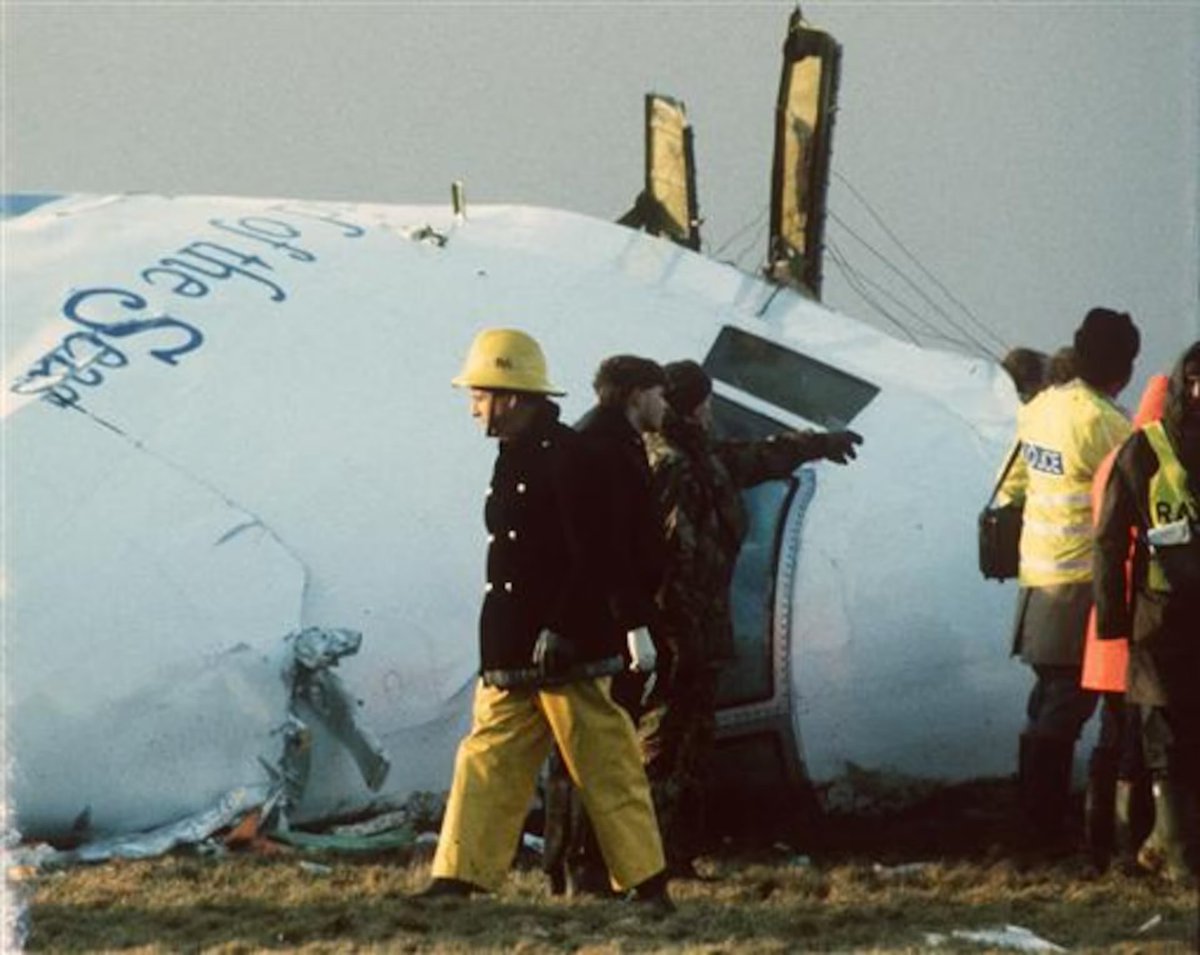 BrigadeMuseum's tweet image. 1/2 #OnThisDay we remember the 259 passengers and crew along with 11 residents of the Scottish village of Lockerbie who were killed in on 21st December 1988 when a bomb was detonated by terrorists aboard Pan Am flight 103, mid air.