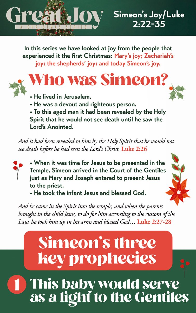 jccelgin's tweet image. #TeachingGuide | Great Joy » Simeon’s Joy | 12-22 #December #God #Elgin