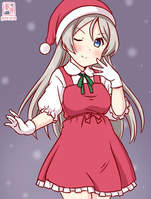 「なんだ、ここでも変わらないのね。安心した。
 安心したらお腹減っちゃった!食べましょ!」

#艦これ版真剣お絵描き60分一本勝負_20241221
#ジャヴェリン 