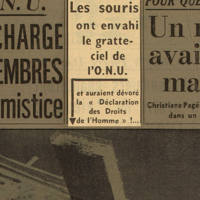 UN ÉVÉNEMENT DE 1950 QUE VOUS NE TROUVEREZ PAS DANS LES LIVRES. L'HISTOIRE EST FAITE PAR LES VAINQUEURS ET LES DROITS DE L'HOMME SONT DÉCIDÉ PAR DES HUMAINS. LE COURAGE DE CES SOURIS NE SERA PAS OUBLIÉ.