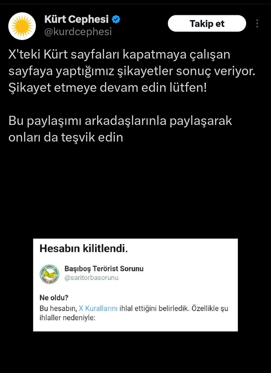 Bir teröristin sevinmesini görmek yumruklarımı sıkmama neden oluyor.

Sayfamız ideoloji ve siyaset üstüdür. Bizi takip ederek destek olun ki daha çok motive olalım ve yaptığımız iş değer görsün. 🇹🇷