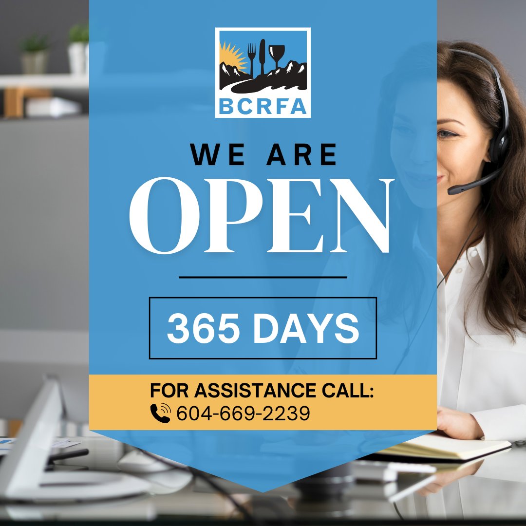 We’re open 365 days a year—that’s right, every single day! 📷 Whether it’s Christmas, New Year's, or any other holiday, we’re here for you. Need assistance or have questions? Just call us at 604-669-2239, and we’ll be happy to help! 📷
