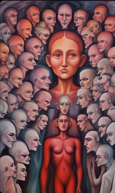 Reflections of isolation, heavy dreams, and faceless masses... Three artworks narrating unique tales of identity and solitude. Now available to collect on Objkt.
#NFTartist #NFTCommunity #NFTGiveaway #tezosart #ArtistsOnTwitter 
objkt.com/tokens/KT1LteZ…