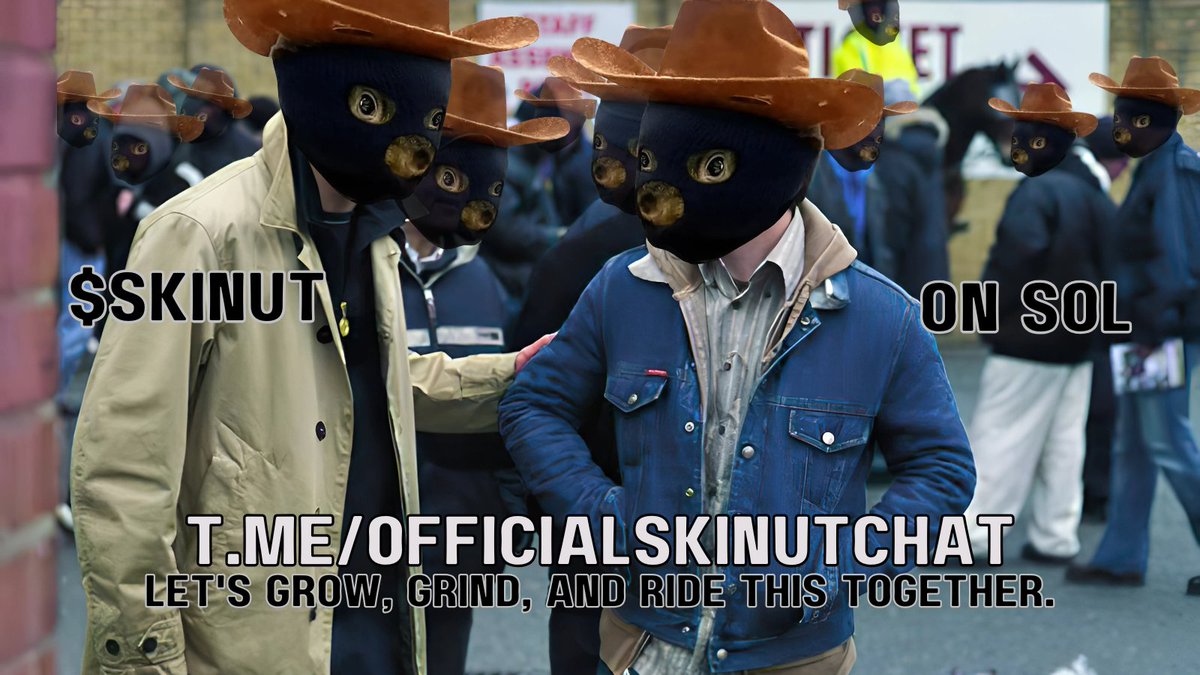 officialskinut's tweet photo. Revolutions don’t happen alone. 💥 The SKINUT Army is rising—privacy, integrity, rebellion. 🕶💪

Follow us @officialskinut 
Join for Free https://t.co/48jzcdOTRG

This is your call to arms. 🛡 Join us. Build with us. Lead with us. Together, we take back control. #SKINUTArmy #PrivacyIsPower #CryptoRevolution 🚀