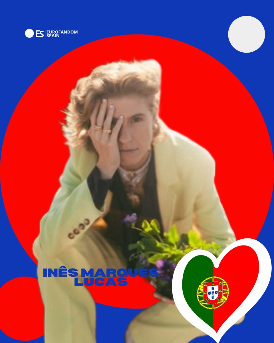 Eurofandomspain's tweet photo. 🔵 #Festivaldacanção 
- Inês Marques  Lucas https://t.co/wQUhhgteDZ
