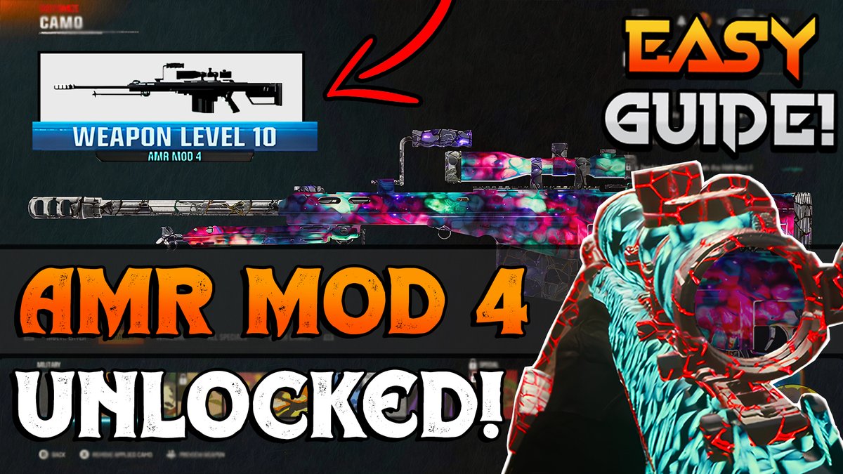 AMR MOD 4 GLITCH! EARLY UNLOCK + CAMO GRIND, GUN BUILD! "Call of Duty: Black Ops 6 Zombies!" youtu.be/gta-IUgpsMw #cod #BlackOps6 #gaming #zombies #youtube