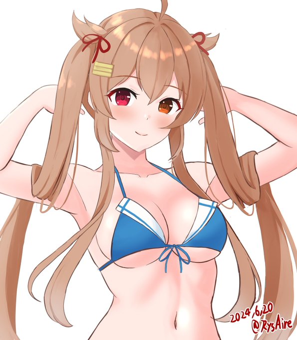 任せろ(酔ってる 再掲
#寒い時こそ水着絵を貼ろう 