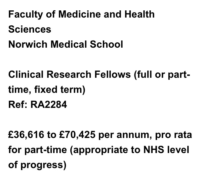 Vass Vassiliou (@vass_vassiliou) on Twitter photo Clinical Research Fellowships at Norwich Medical School <a href="/uniofeastanglia/">UEA</a> <a href="/UeaMed/">MED UEA</a>
Come and join us!!
If your research is aligned with our Research Centres Strategy then apply!
Talk to me if your want!
vacancies.uea.ac.uk/vacancies/1377…
<a href="/mmamas1973/">Mamas A. Mamas</a> <a href="/AnastasiaSMihai/">Dr Anastasia Mihailidou FAHA FCSANZ FESC</a> <a href="/DrMarthaGulati/">Dr. Martha Gulati ♥️🫀❤️🩹🇨🇦</a> Clinical Research Fellowships at Norwich Medical School <a href="/uniofeastanglia/">UEA</a> <a href="/UeaMed/">MED UEA</a>
Come and join us!!
If your research is aligned with our Research Centres Strategy then apply!
Talk to me if your want!
vacancies.uea.ac.uk/vacancies/1377…
<a href="/mmamas1973/">Mamas A. Mamas</a> <a href="/AnastasiaSMihai/">Dr Anastasia Mihailidou FAHA FCSANZ FESC</a> <a href="/DrMarthaGulati/">Dr. Martha Gulati ♥️🫀❤️🩹🇨🇦</a>