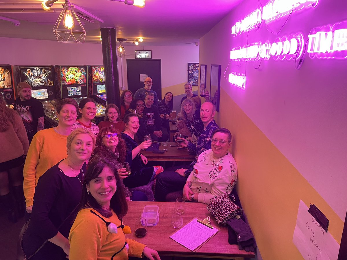 Cheers &amp; Merry Christmas to all my babs!! Here we are last night in <a href="/Tilt_Brum/">Tilt</a> enjoying many stouts!!