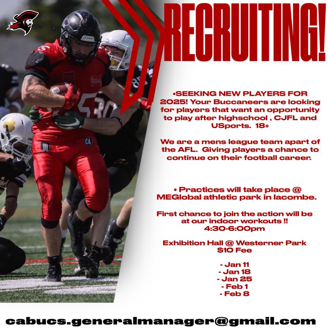 Central Alberta Buccaneers tweet media
