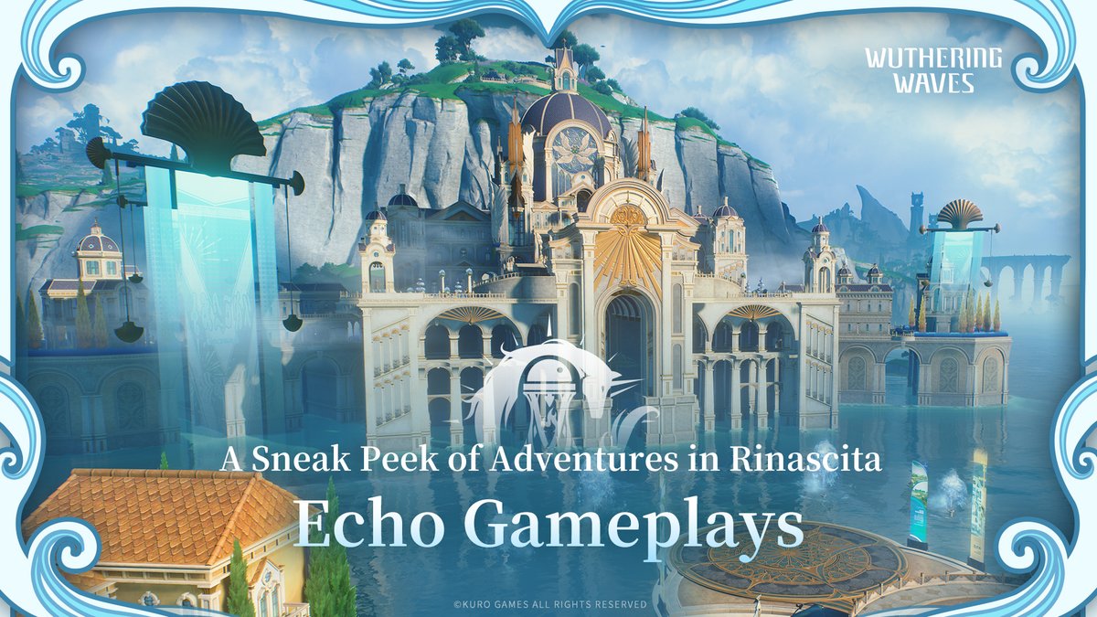 Wuthering_Waves's tweet photo. We'll soon begin our adventures in Rinascita, the Land of Echoes. Before you set forth, let's take a look at some of the new Echo gameplays Rinascita has in store for you!

Check the link for more information: https://t.co/kAKfCFiLYs
#WutheringWaves #Rinascita https://t.co/a99R4m45Zt