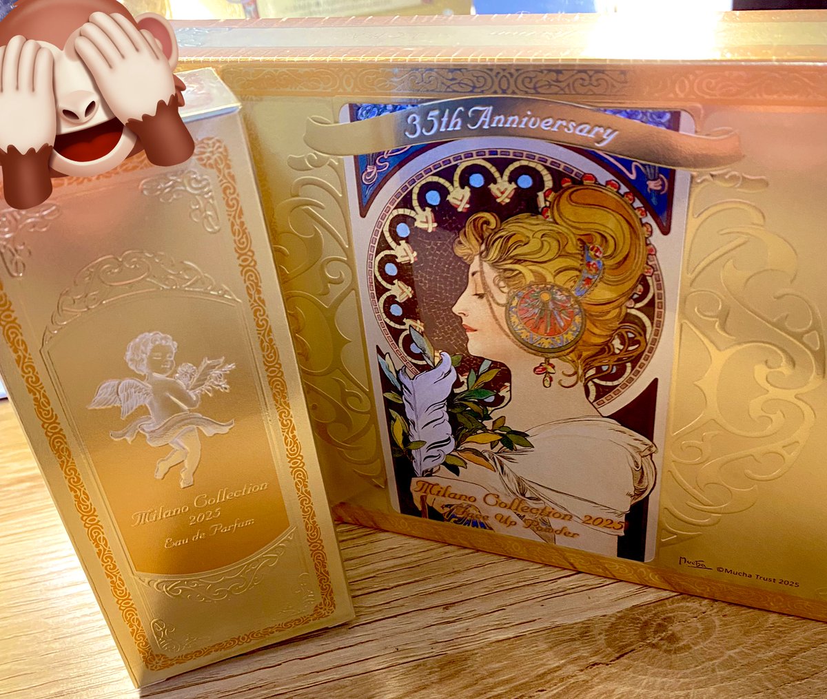 misuzu_games's tweet photo. ミュシャ好きなので今年のミラコレお迎えしましたー！使うの楽しみ🥰 https://t.co/ttTxoB9PAt