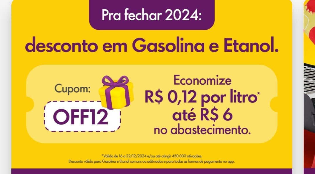 I_DanyR's tweet image. 💥 Economize ao abastecer! 🚗⛽

✔️ R$ 0,12/L com o cupom OFF12
✔️ R$ 15 OFF no 1º abastecimento: JBN0714

📲 Baixe o app Shell Box: shellbox.onelink.me/0Eik/6c597fbb

⏳ Válido até 22/12 ou 450.000 ativações! 🚀
#Economia #ShellBox