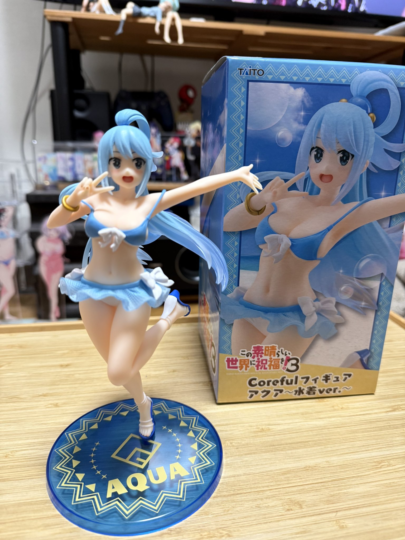 Amazon.co.jp: アクア フィギュア 水着ver. この素晴らしい世界