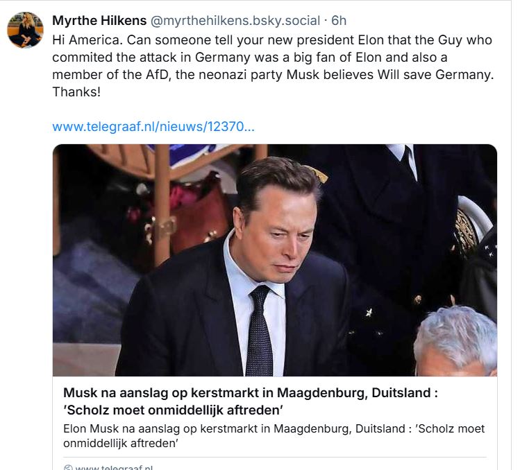 Just in case <a href="/elonmusk/">Elon Musk</a> doesn't read the posts on BlueSky, I'll forward the request...
