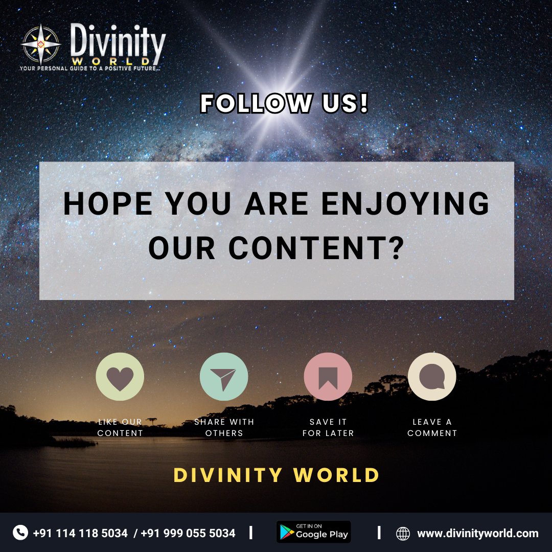 _DivinityWorld's tweet image. Astrology Fact - How to fix a debilitated Mercury? (2/2)

For Consultation, Visit Website: divinityworld.com⁠ Or, Call Us: +91 9990555034 / +9111141185034

#divinityworld #astrology #vedicastrology #Horoscope #zodiac #astrologia #Mercury #FactsMatter #planets