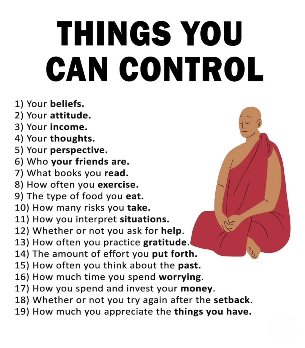 TAOHS111's tweet photo. Ever feel like life's just happening to you? It's time to flip that script. Here's a thread on the things you CAN control, and how taking charge of these can transform your life. Let's dive in! 🧵 https://t.co/36YnQL6yz6