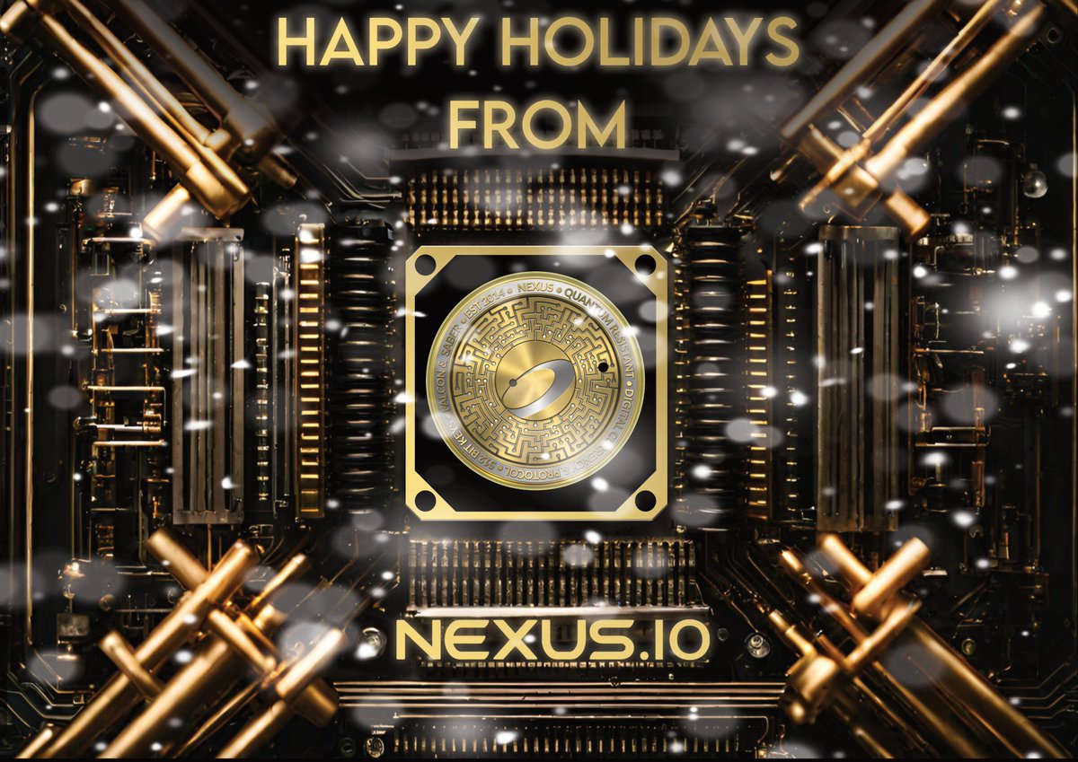 🎄✨ Happy Holidays, #Nexus Community! 🎆

As 2024 wraps up, we want to thank you for your incredible support, passion, and belief in Nexus. Together, we've achieved so much, and 2025 promises even greater milestones. 🚀

May your holidays be filled with joy, warmth, and