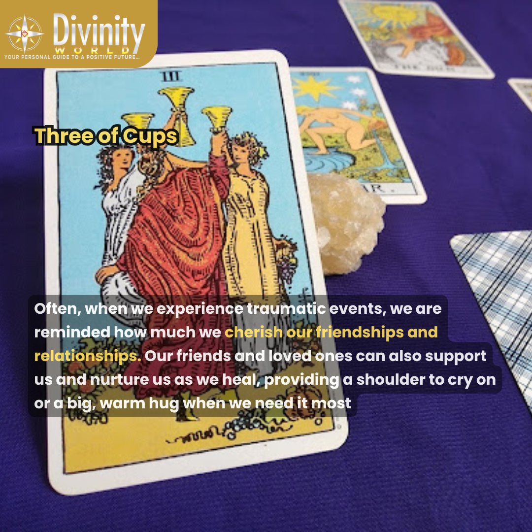 _DivinityWorld's tweet image. Best Tarot Cards for Healing (3/3)

For Consultation, Visit Website: divinityworld.com⁠ Or, Call Us: +91 9990555034 / +9111141185034

#divinityworld #astrology #vedicastrology #Horoscope #zodiac #tarot #TarotReading #HealingJourney #healing #happylife
