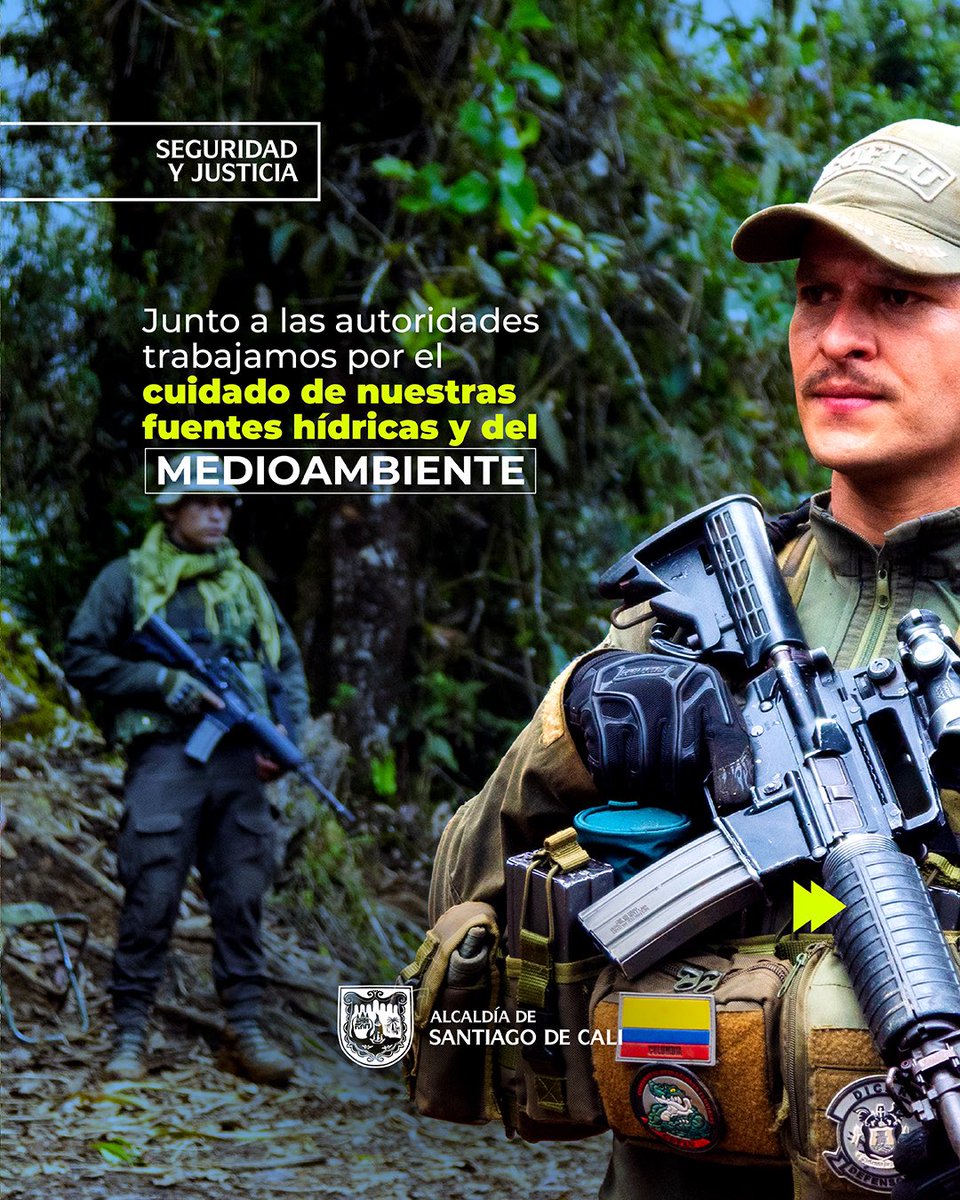 SeguridadCali's tweet photo. Tras décadas de amenazas y de explotación de tierra, el Parque Nacional Farallones de Cali está libre de minería ilegal.

11 minas fueron implosionadas gracias al trabajo en equipo junto a la Fuerza Pública, autoridades ambientales, @GobValle y el Gobierno Nacional. 

💧🌳☀️ https://t.co/ocDWOakkCw