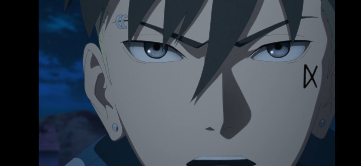 Kwsr talking to boruto about his karma/momoshiki