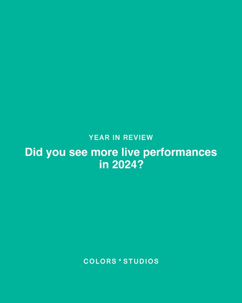 Music isn’t just heard—it’s felt. Live shows have a way of making it unforgettable 🪩 Did you catch more in 2024? Which ones left their mark? Drop your favorites in the replies ⬇️