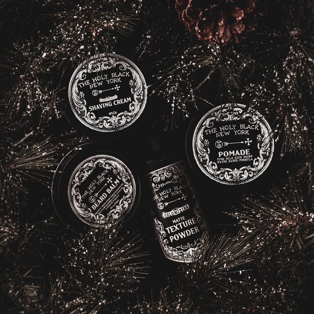 Embrace the holidays and be merry, or be a grumpy bastard... we don’t give a shit. Either way just make sure you #LookGoodDoinIt #TheHolyBlack