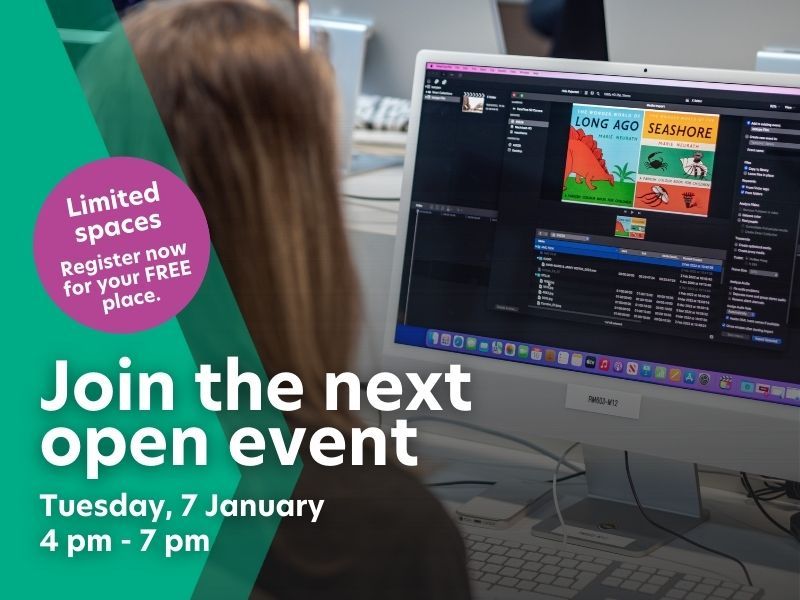 Have you seen our Digital Art rooms?

Whether you're eager to learn Photoshop, explore digital painting, or master other creative tools, our next open event is your chance to ask questions and get expert advice from specialist tutors. Sign up now for FREE: buff.ly/3ZPcBu1