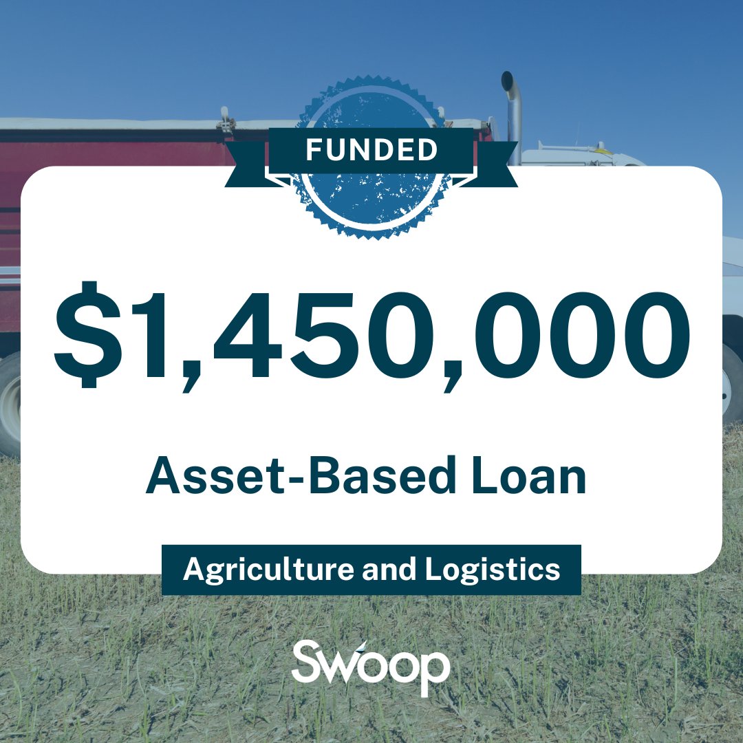 When an agri-logistics business was at risk of losing the business, we secured an ABL facility to clear debts and stabilize operations. Now they’re entering the new year with peace of mind!

Discover your options today 👉 bit.ly/3Dta1lR 

#Swoop #Fintech #DealoftheWeek