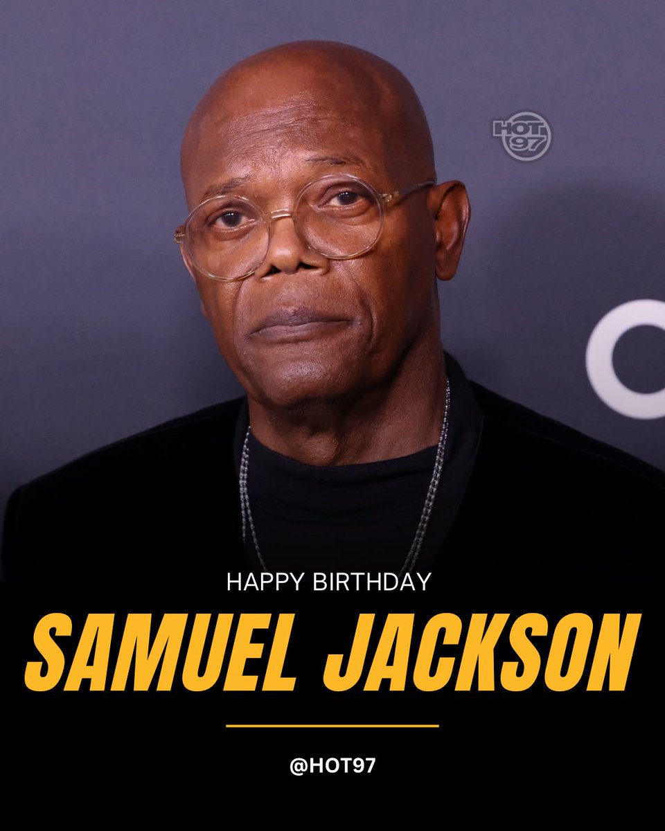 Happy Birthday @samuelljackson 🎂🎉