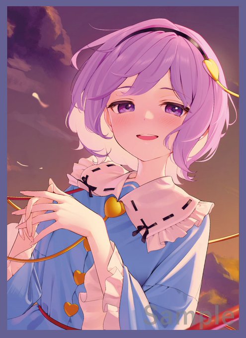 C105/コミケ/Web頒布 新作情報
「さとり」のスリーブとプレイマットになります。イラストはカンパ様(@campagne_9)になります! 