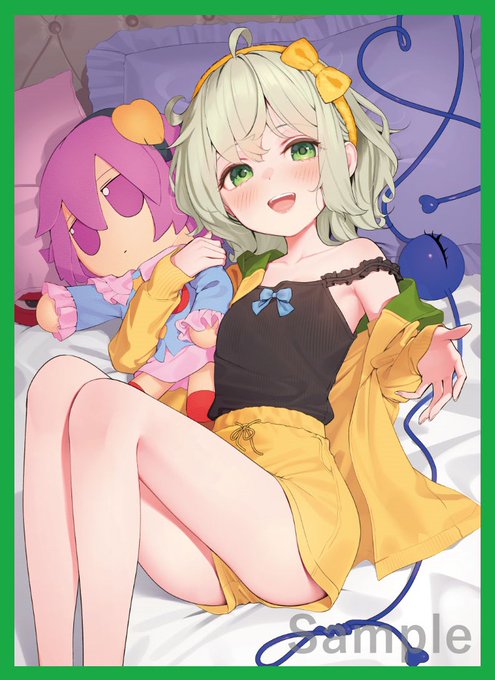 C105/コミケ/Web頒布 新作情報
「こいし」のスリーブとプレイマットになります。イラストはカンパ様(@campagne_9)になります! 