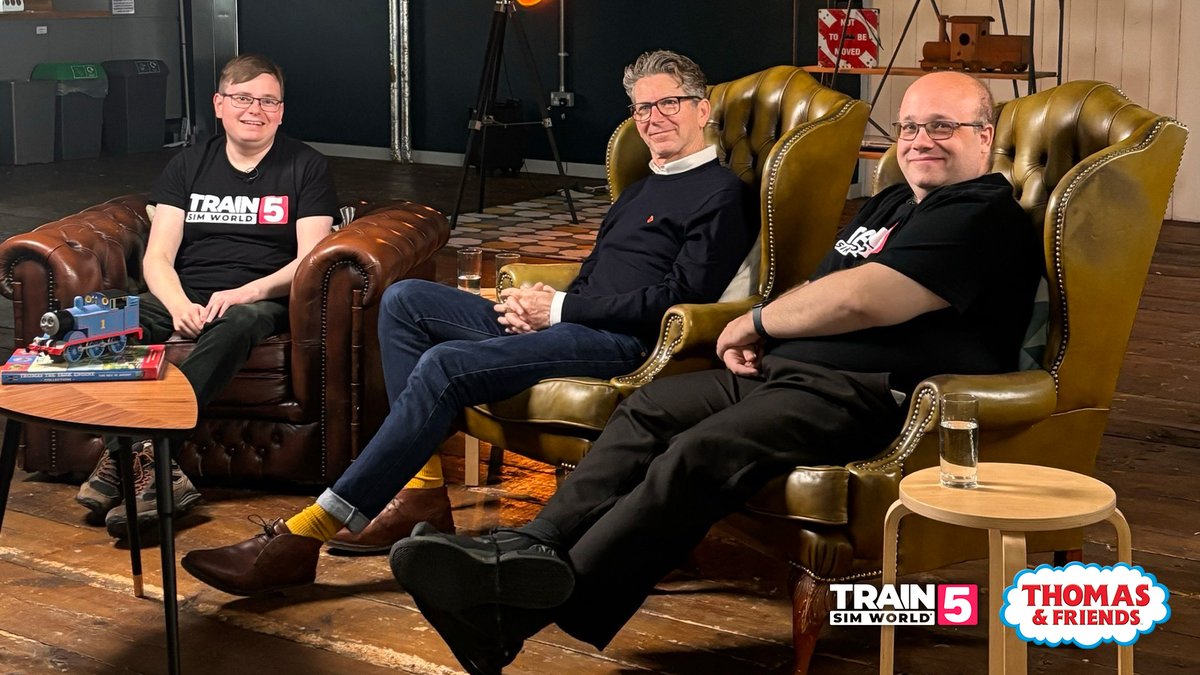 Let’s Talk Thomas 💙 

We got 3 Thomas &amp; Friends enthusiasts to sit down and have a natter about our favourite Blue Tank Engine, including the legendary Ian McCue! [link to video] 

Thomas is arriving on TSW’s West Somerset Railway next year! 
🔗 bit.ly/TSW5Thomas-Fir…