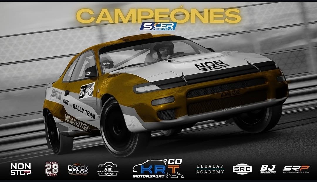 Alberto Ruracing (@albertoruracing) on Twitter photo Pues ahora si.Despues de todo un año luchando por el título más deseado aquí lo tenemos CAMPEONES SCERV'24 <a href="/club_simracing/">Club Simracing</a>
Agradecer a todo el equipo <a href="/KRT_RallyTeam/">KRT Virtual Rally Team</a>
<a href="/AlbertoRuracing/">Alberto Ruracing</a>
<a href="/AbelCaroR/">Abel Caro</a> <a href="/Darckcroos001/">Darckcroos</a> <a href="/simracingcoach/">Simracingcoach</a> <a href="/SRPsimracingpro/">SRP SimRacing-Pro.com</a> <a href="/Bjsimracin1/">BJSIMRACING</a> <a href="/nonstopbikes1/">Nonstopbikes</a>
Sanecat Pues ahora si.Despues de todo un año luchando por el título más deseado aquí lo tenemos CAMPEONES SCERV'24 <a href="/club_simracing/">Club Simracing</a>
Agradecer a todo el equipo <a href="/KRT_RallyTeam/">KRT Virtual Rally Team</a>
<a href="/AlbertoRuracing/">Alberto Ruracing</a>
<a href="/AbelCaroR/">Abel Caro</a> <a href="/Darckcroos001/">Darckcroos</a> <a href="/simracingcoach/">Simracingcoach</a> <a href="/SRPsimracingpro/">SRP SimRacing-Pro.com</a> <a href="/Bjsimracin1/">BJSIMRACING</a> <a href="/nonstopbikes1/">Nonstopbikes</a>
Sanecat