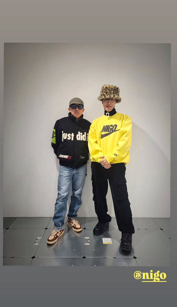 [uarmyhope] instagram story 

🐿️ @/nigo