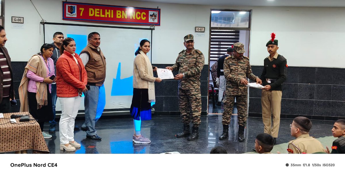 dcp_outernorth's tweet photo. #StayAlert_StaySafe
Today, the 7th Delhi Boys BN NCC, in collaboration with CCPS #OuterNorth, held a workshop on Cyber Security & #CyberAwareness. The initiative aimed to instill cyber safety habits in cadets and train them to become Cyber Safety Volunteers. Cyber Crime Police Station of Outer North has trained more than 5,000 #NCC Cadets of Delhi so far.
#DPUpdates
@LtGovDelhi
@CPDelhi
@Ravindra_IPS