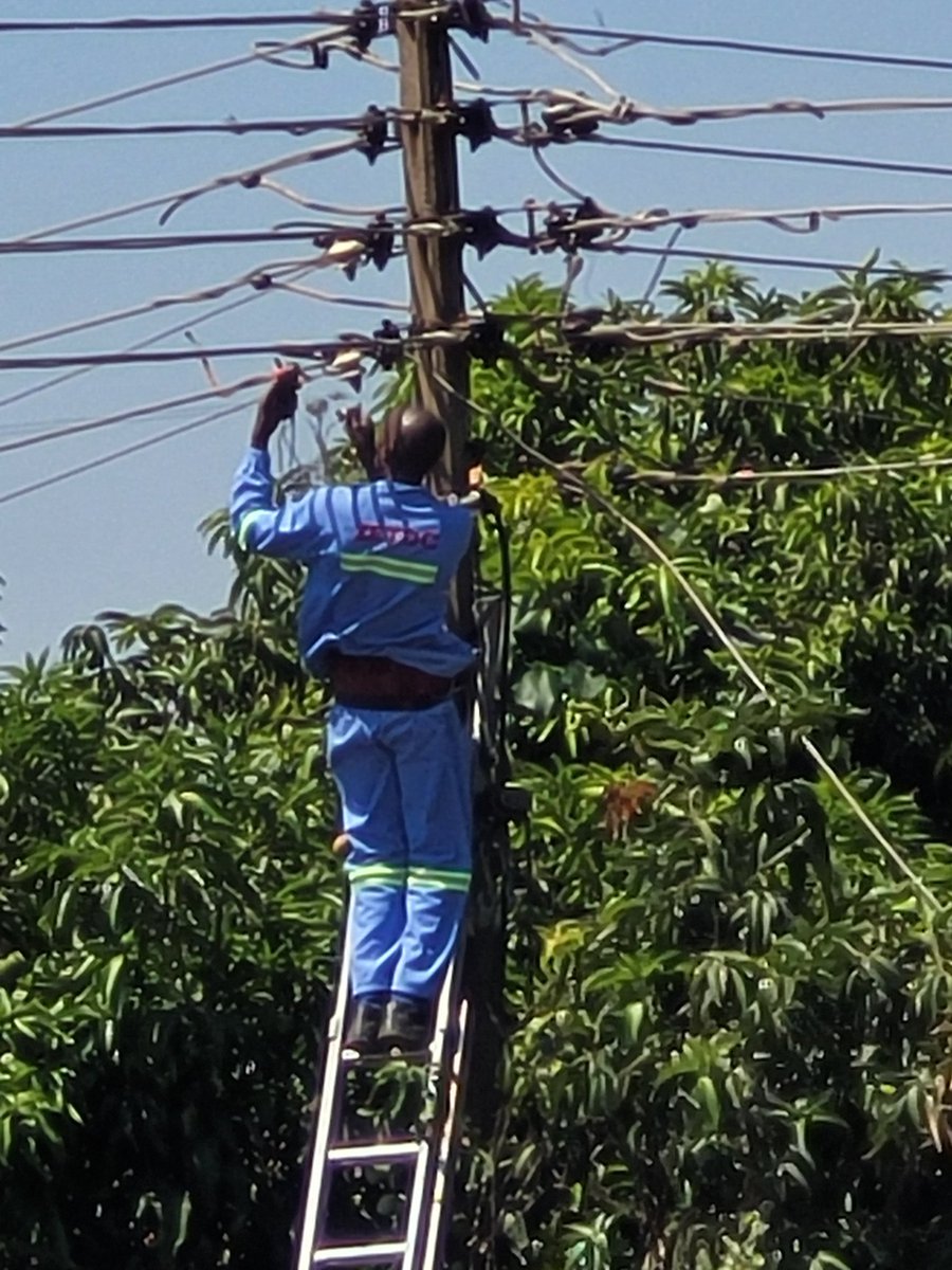dpanodya's tweet photo. Police Station. We believe buses and heavy vehicles should use designated routes to avoid such accidents and vandalism of state properties. Bus operators should be liable and buy these cables they break. 
@official_MOEPD @advocatemahere
@daddyhope 
@HeraldZimbabwe 
@mbaretimes https://t.co/wGh7vo5H9J