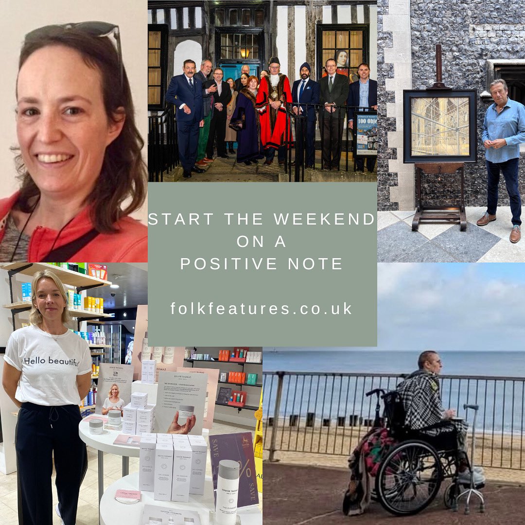 Folk Features (@folk_features) on Twitter photo 😊 Start the weekend on a positive note with folkfeatures.co.uk:
🌟 100 years of <a href="/AncientHouseMus/">Ancient House Museum of Thetford Life</a>
🌟 Community Artist <a href="/gruddphoto/">Genevieve Rudd</a> on acquired brain injury
🌟 <a href="/LThomasSkinCare/">LOUISE THOMAS</a> at <a href="/JarroldNorwich/">Jarrolds</a>
🌟 <a href="/GerardStamp/">Gerard Stamp</a> artwork at <a href="/NorwichCastle/">Norwich Castle</a>
🌟 <a href="/ecocarriersbse/">EcoCarriers BSE</a> Shop & Drop 😊 Start the weekend on a positive note with folkfeatures.co.uk:
🌟 100 years of <a href="/AncientHouseMus/">Ancient House Museum of Thetford Life</a>
🌟 Community Artist <a href="/gruddphoto/">Genevieve Rudd</a> on acquired brain injury
🌟 <a href="/LThomasSkinCare/">LOUISE THOMAS</a> at <a href="/JarroldNorwich/">Jarrolds</a>
🌟 <a href="/GerardStamp/">Gerard Stamp</a> artwork at <a href="/NorwichCastle/">Norwich Castle</a>
🌟 <a href="/ecocarriersbse/">EcoCarriers BSE</a> Shop & Drop