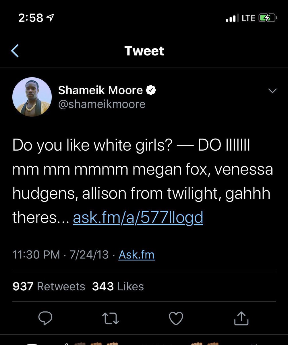 affliated182's tweet photo. @shameikmoore Nigga you BEEN weird https://t.co/MJzpxMBPMI