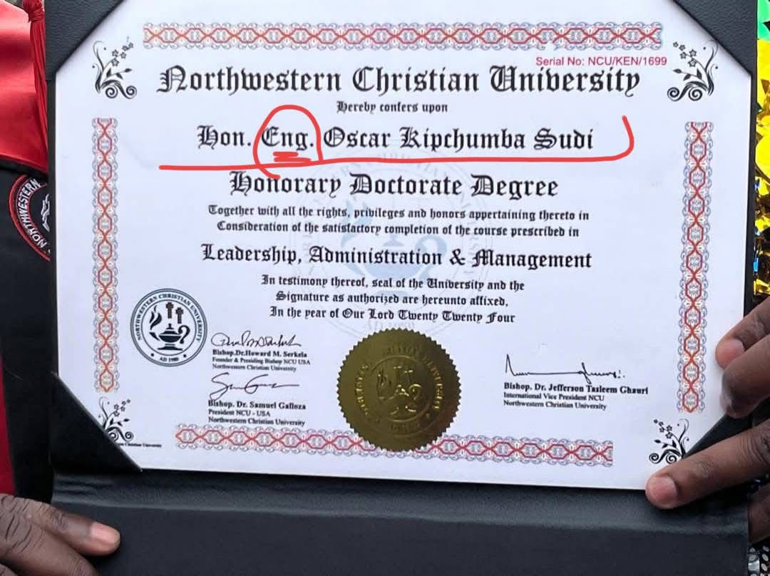 Eng. Shammah Kiteme, CE, FIEK, PMP (@shammahkiteme) on Twitter photo Please note the initial Eng. before anyones name is protected by law; Engineers Act 2011. It takes at least 8 years of hard work to earn it. <a href="/HonOscarSudi/">Hon Oscar Sudi</a> please stop this disrespectful use of the title you haven't earned <a href="/EngineersBoard/">Engineers Board of Kenya</a> <a href="/TheIEK/">The Institution of Engineers of Kenya</a> <a href="/NAssemblyKE/">National Assembly KE</a> Please note the initial Eng. before anyones name is protected by law; Engineers Act 2011. It takes at least 8 years of hard work to earn it. <a href="/HonOscarSudi/">Hon Oscar Sudi</a> please stop this disrespectful use of the title you haven't earned <a href="/EngineersBoard/">Engineers Board of Kenya</a> <a href="/TheIEK/">The Institution of Engineers of Kenya</a> <a href="/NAssemblyKE/">National Assembly KE</a>