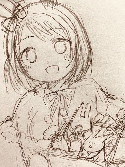 クリスマスイラスト制作中! 