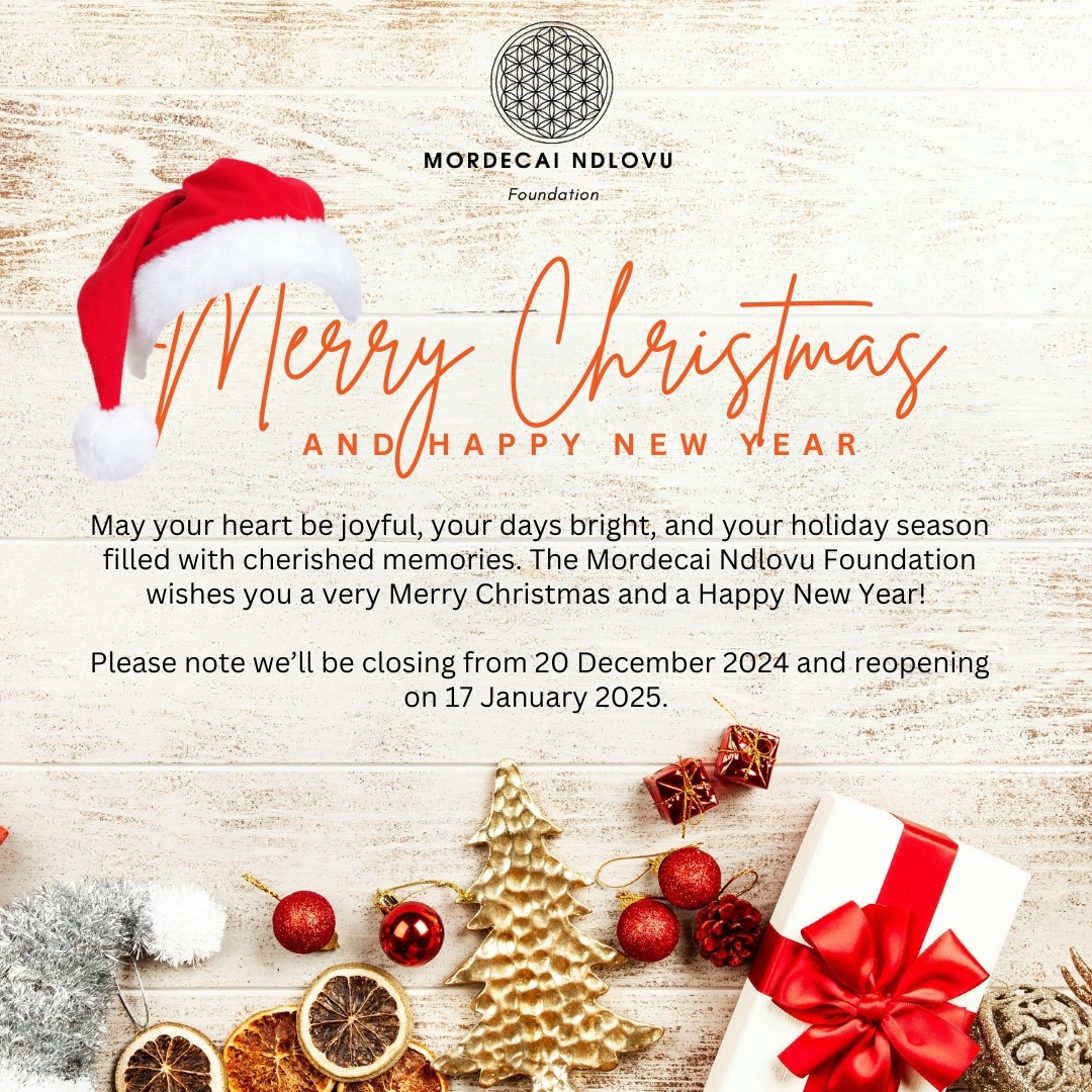 Happy Festive season from the foundation.