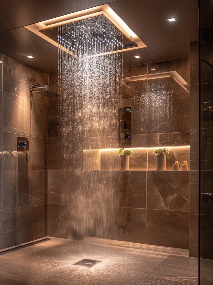 In love with this walk-in shower