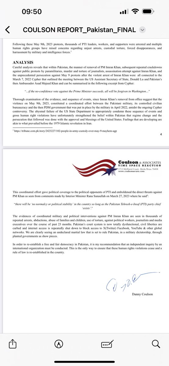 🚨🚨🚨

The Coordinated Coup Against Imran Khan on May 9, 2023 by Military, Bureaucracy, and Government:

*Thorough examination of the evidence, and sequence of events, since Imran Khan’s removal from office suggest that the
violence on May 9th, 2023, constituted a coordinated