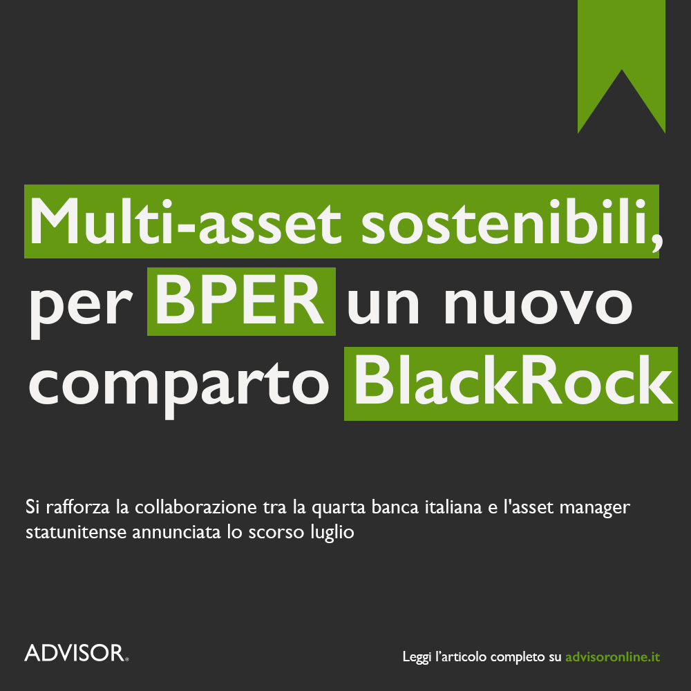 BPER lancia il nuovo comparto Global Flexible Multi-Asset, gestito dal team Multi-Asset Strategies &amp; Solutions (MASS) Diversified Strategies di BlackRock...

Leggi l'articolo completo 👉advisoronline.it/esg/prodotti-e…