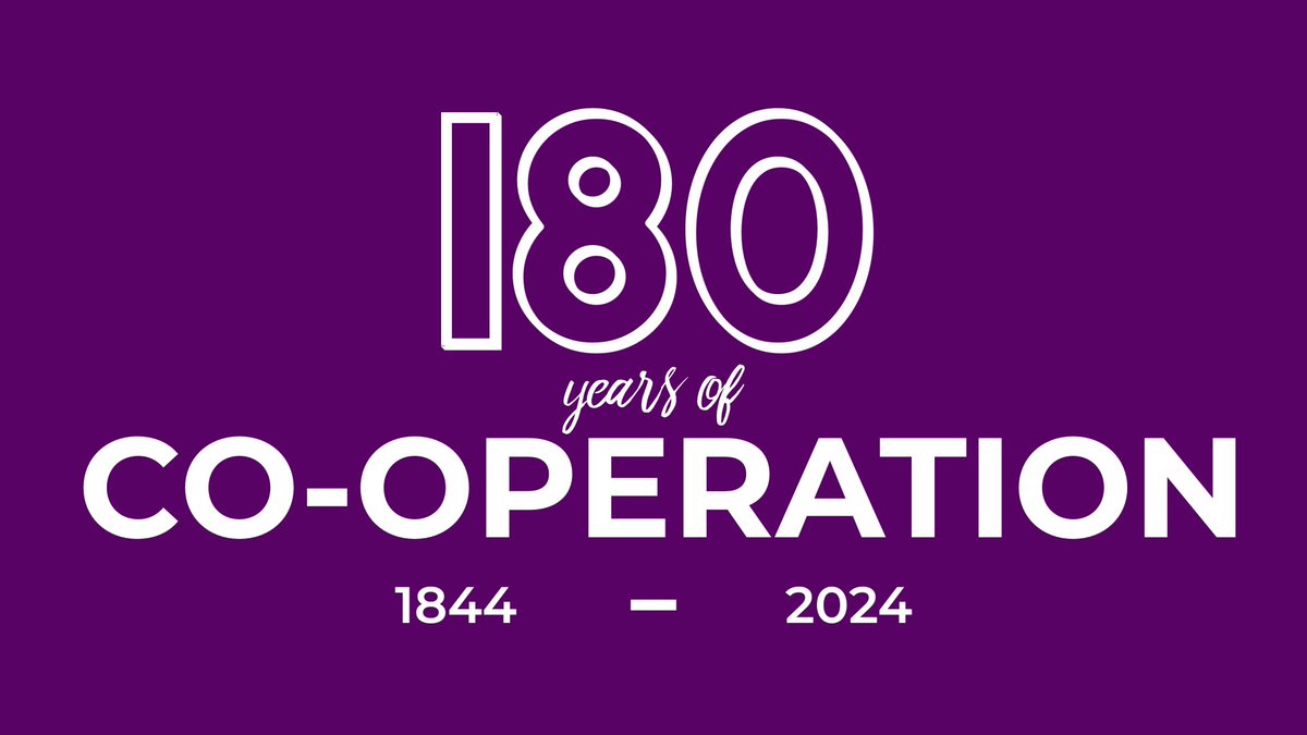 "The people of Rochdale, pioneered a new norm, 
A member-owned business, which took the whole world by storm."

Happy 180th Birthday to Rochdale Equitable Pioneers Society! The first co-operative to create a set of seven principles which would go on to be used by co-ops around
