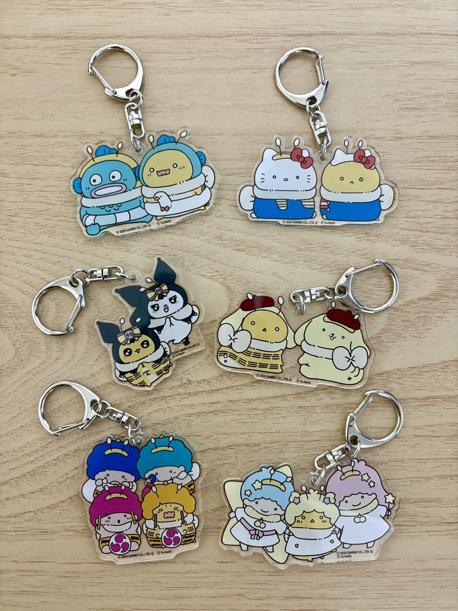 yuhachi_info's tweet photo. サンリオキャラクターズ✖️遊ハち
オンライン販売開催中です✨

こちらから↓
https://t.co/qlxqQC9VQw https://t.co/GBTS3shNo3