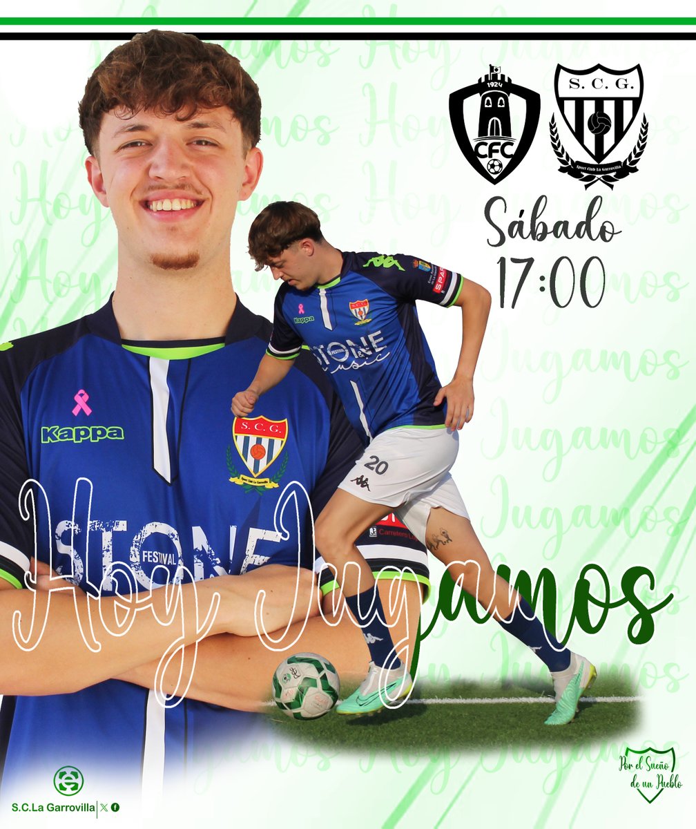 SCGarrovilla's tweet photo. 🔵⚪ HOY JUGAMOS  COPA DE EXTREMADURA

1/4 de final 🆚 @CFCAMPANARIO

⌚ 17:00 horas
🏟️ Campo Municipal El Ejido
📍 Campanario

#PorElSueñoDeUnPueblo⚽💙 https://t.co/HP7QUmxNE6