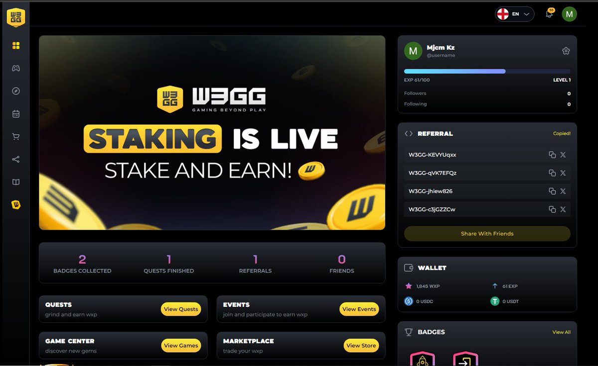MJ_TheOne08's tweet image. Join me for exclusive and amazing perks, epic wins, and a savage yet supportive community 
@w3ggofficial
 🔥

Use my limited referral code:
1.W3GG-a405MqCG 
2.W3GG-KEVYUqxx 
3.W3GG-qVK7EFQz 
4.W3GG-jhiew826 
5.W3GG-c3jGZZCw

#minturw3key
@YieldGuild

@w3ggofficial

#YGGGAPS8